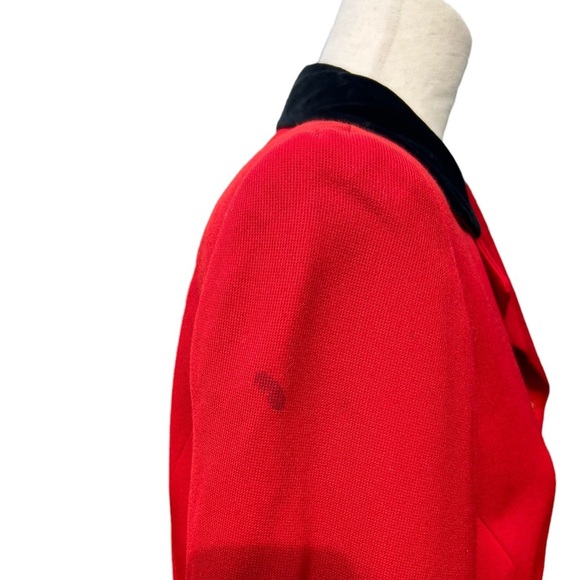 VINTAGE RALPH LAUREN RED EQUESTRIAN RIDING JACKET/ BLAZER Size 8 - Picture 13 of 13